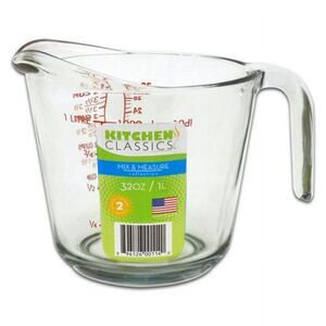Kitchen Classics 4-Cup/32 OZ Glass Measuring Cup